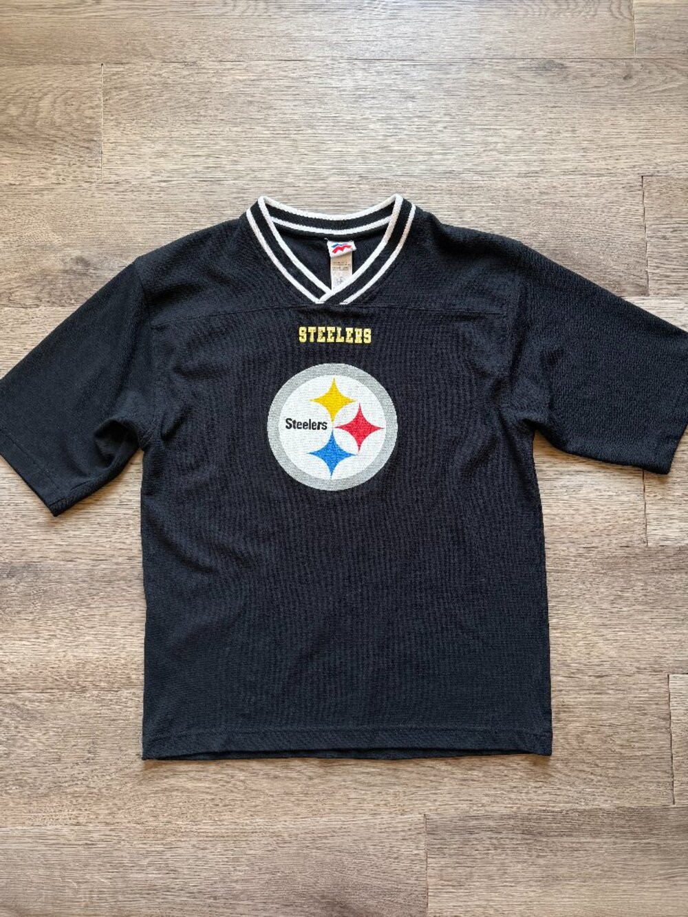 Vintage Pittsburgh Steelers Mighty Mac Kids Touchdown Club Jersey